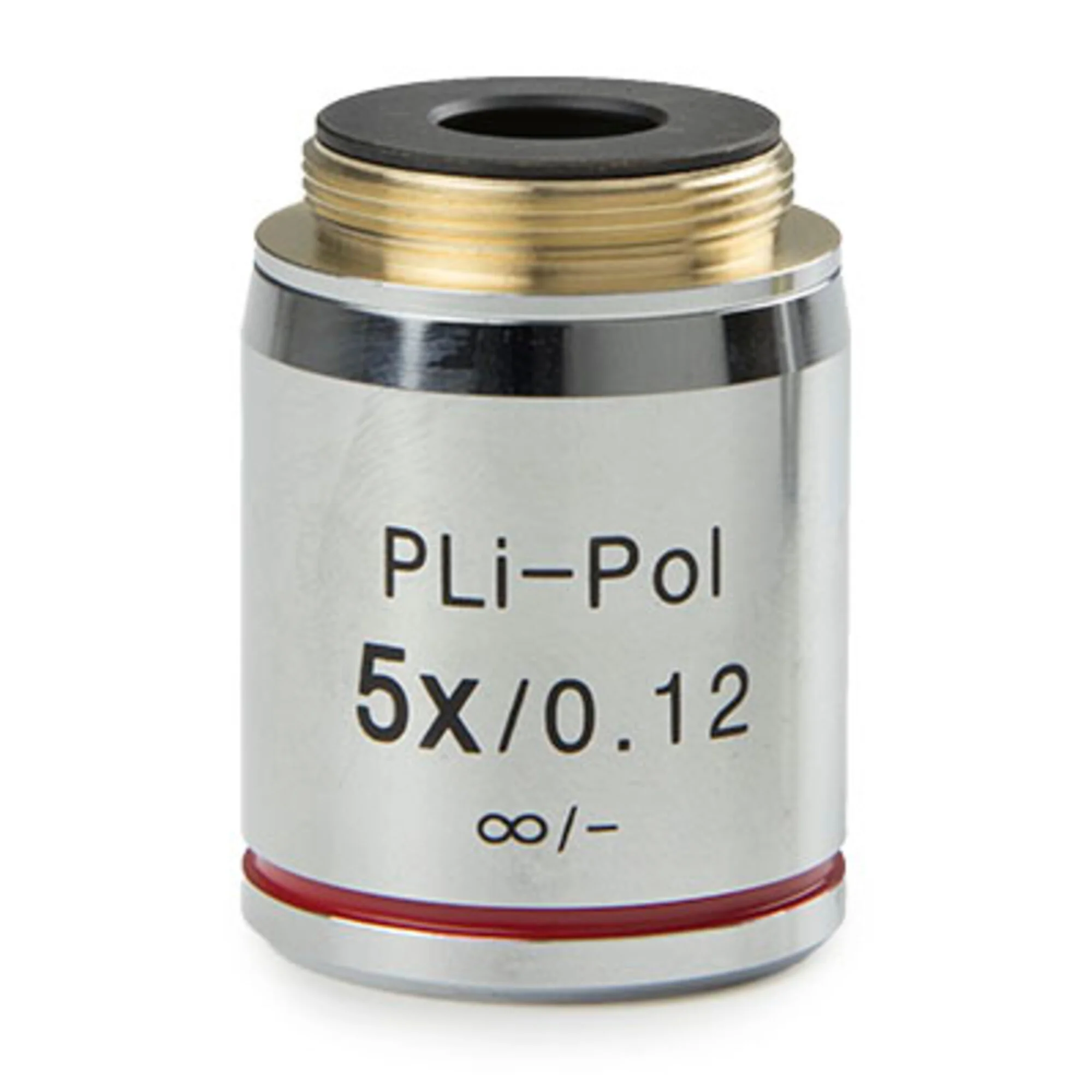 Objectif IS.7905-T, 5x/0,12, PLPOLi, plan, infinity, strain-free (iScope)