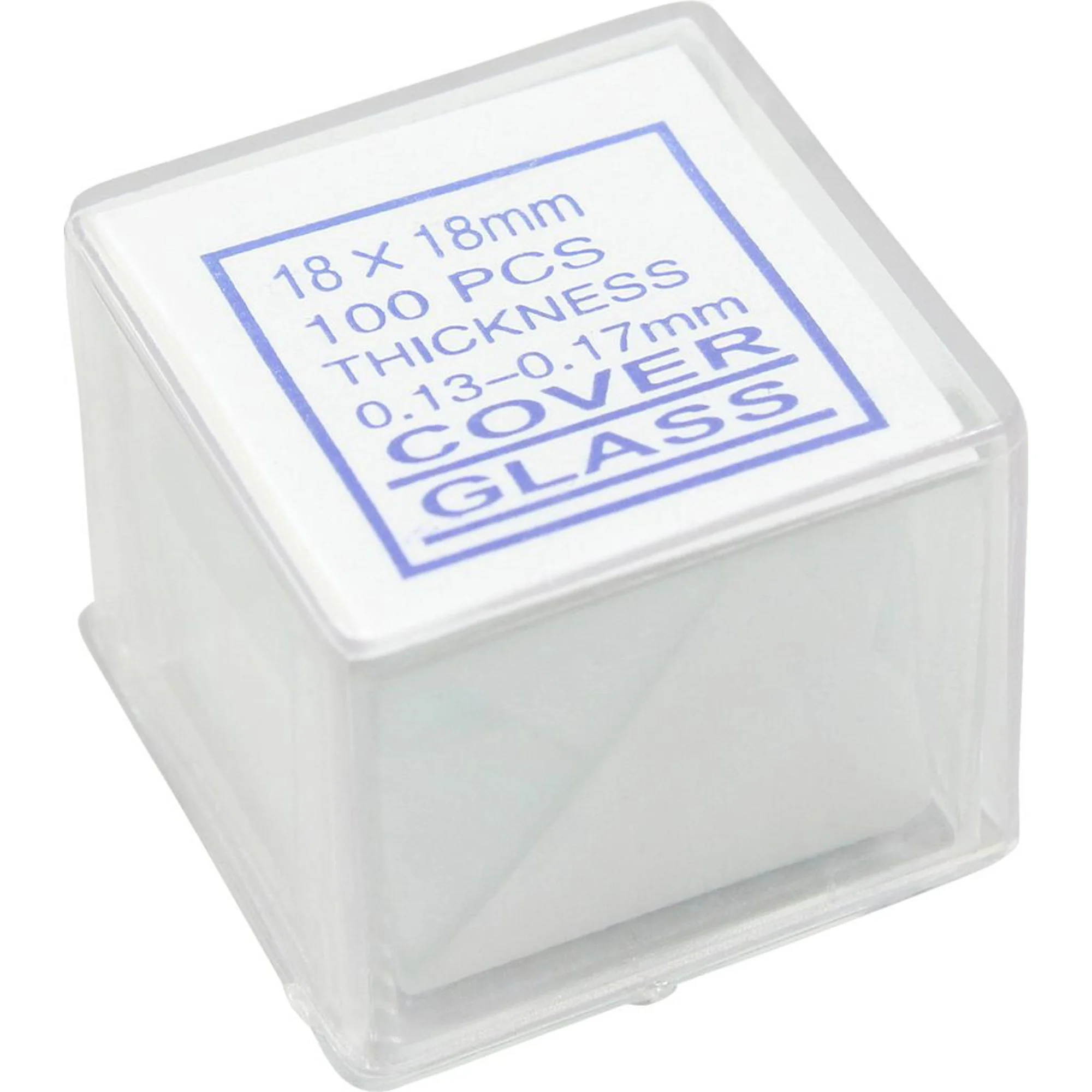 Lames couvre-objet 18x18mm