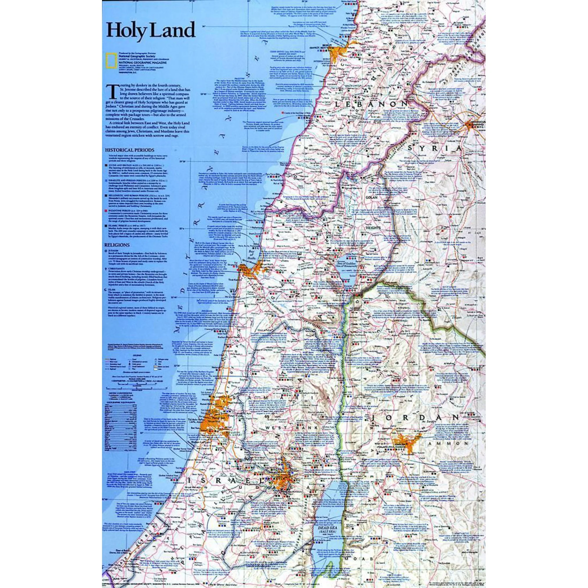 Carte régionale  Pays saint