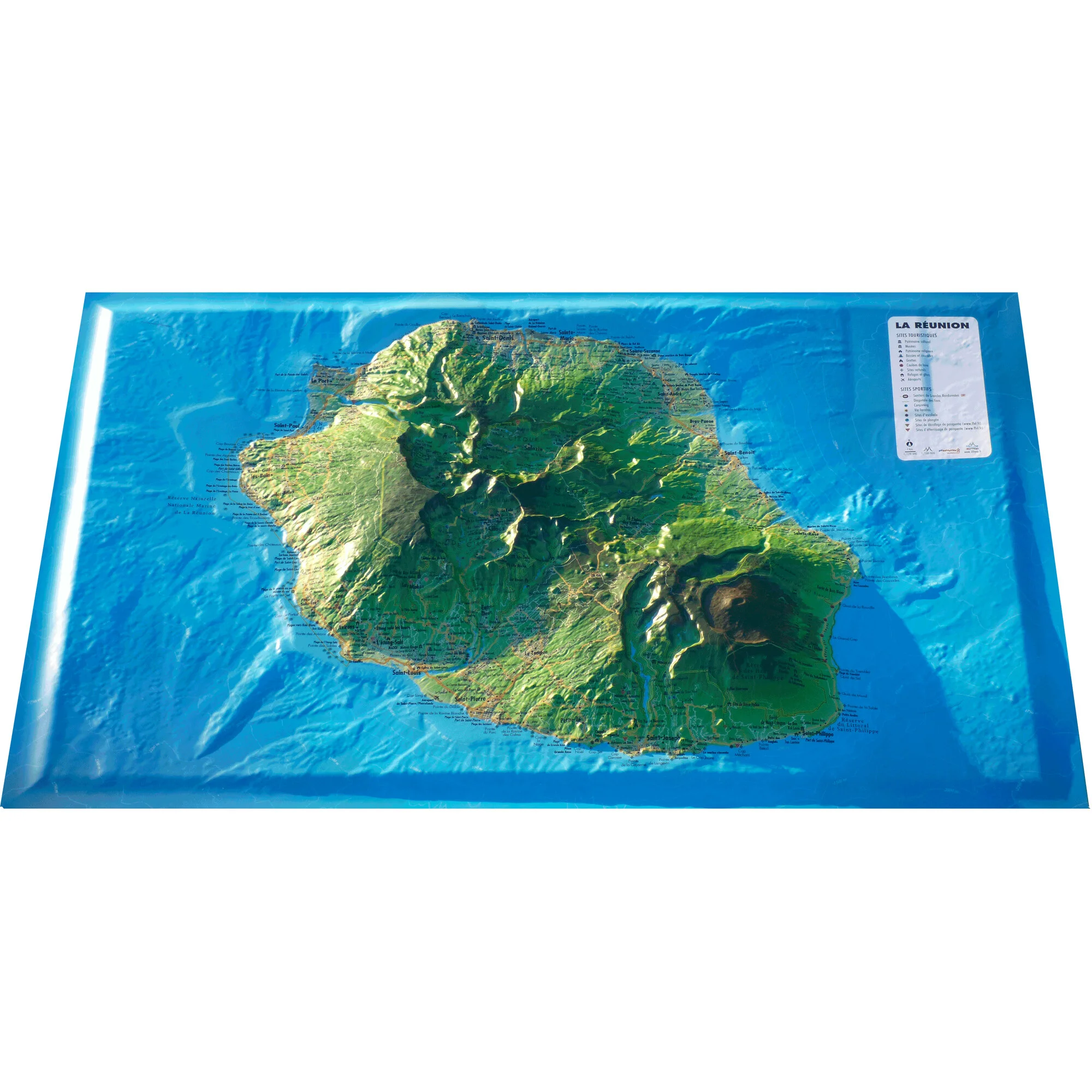 Carte régionale  La Réunion
