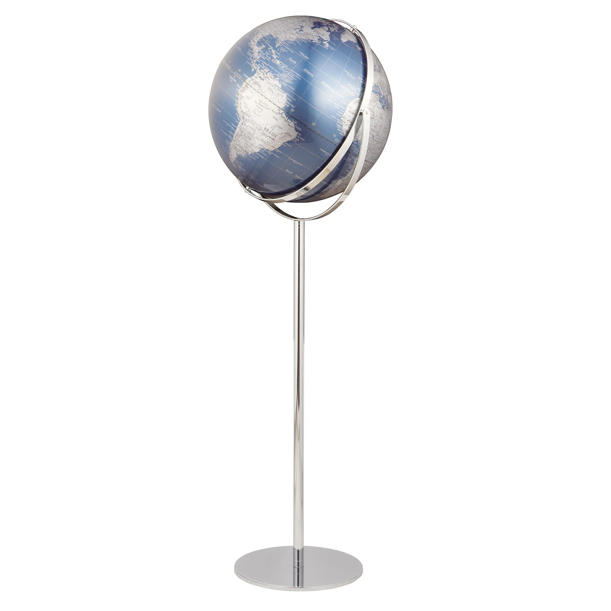 Globe sur pied  Apollo 17 Blue 43cm