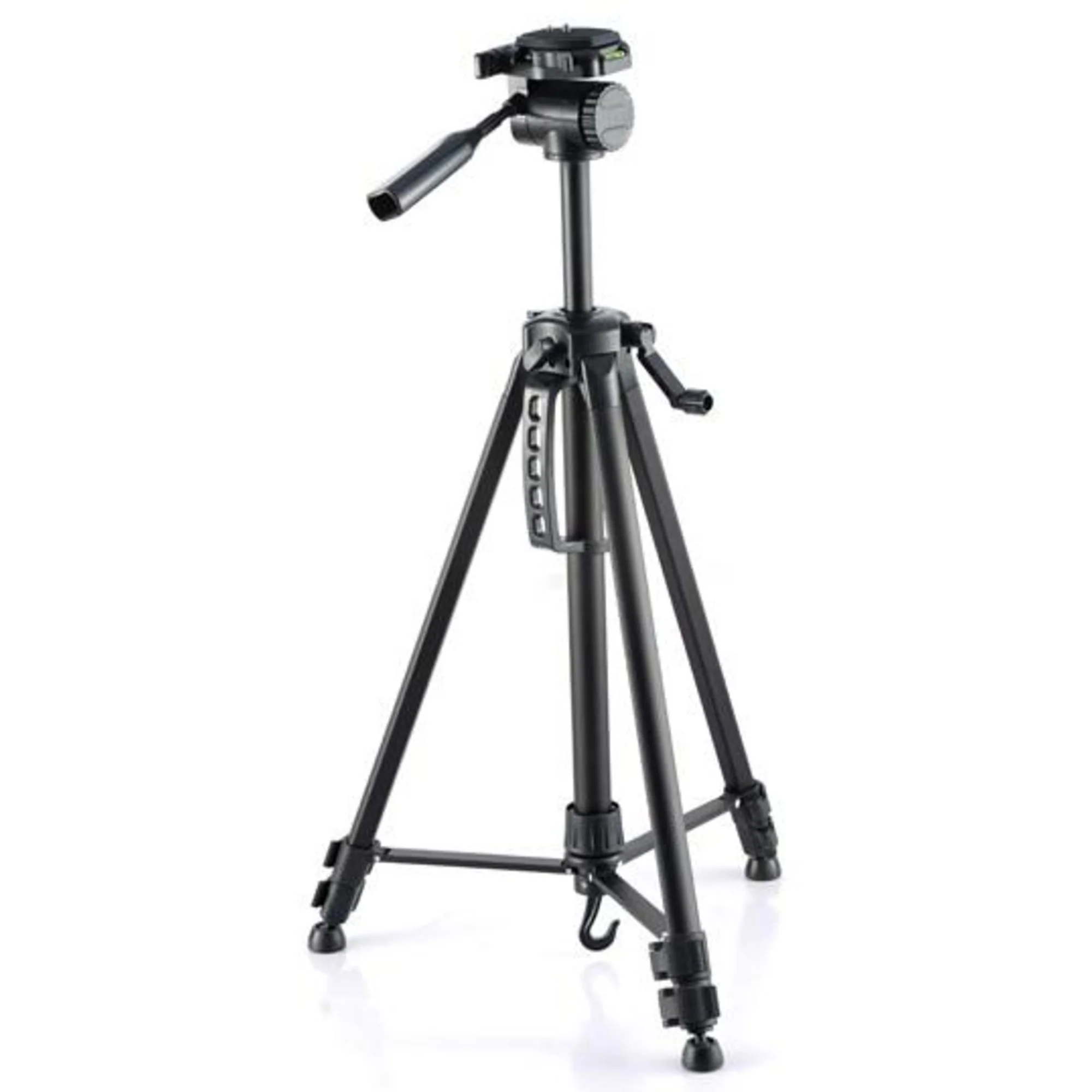 Trépied monotube en aluminium avec rotule, noir