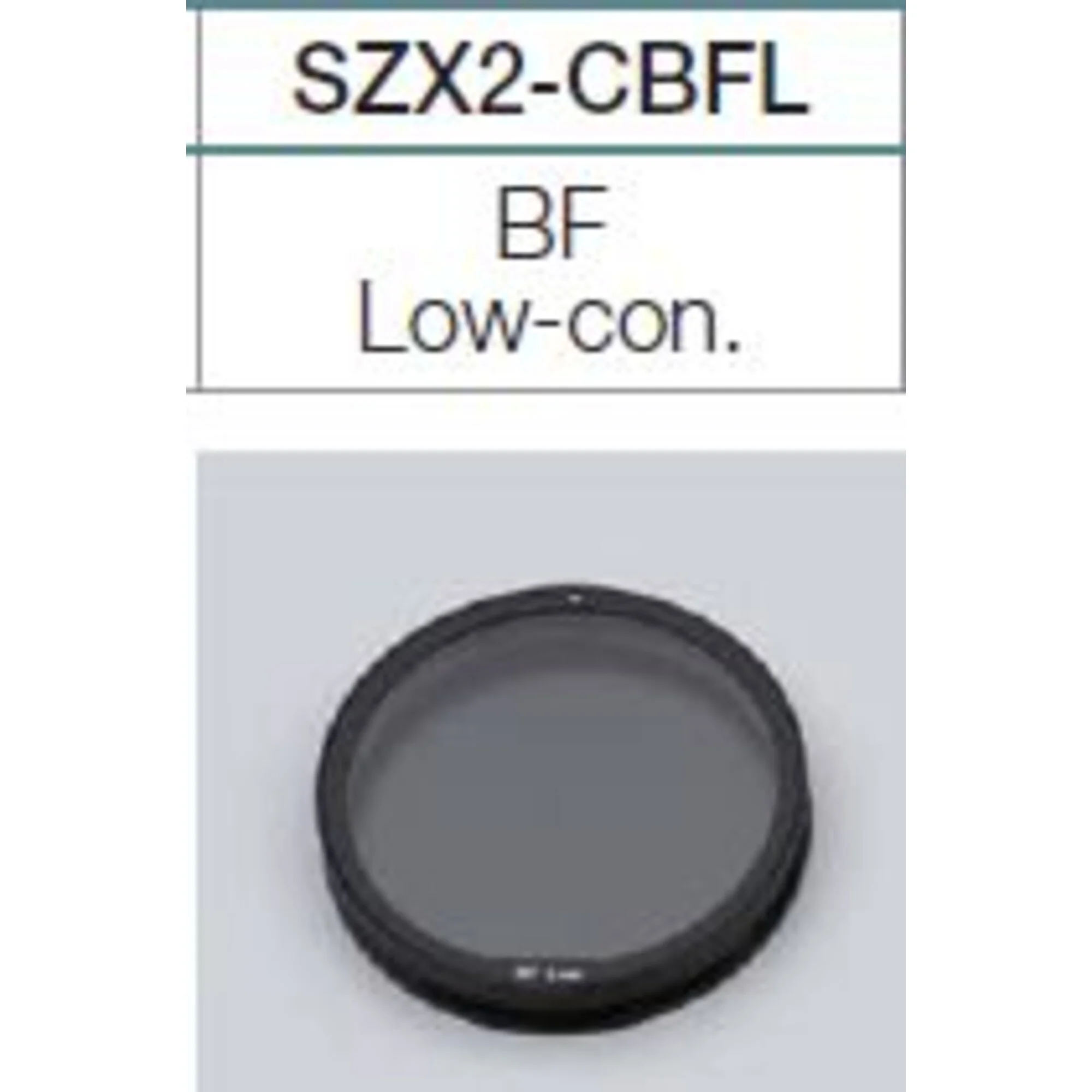 Cartouche SZX2-CBFL HF fond clair, faible contraste