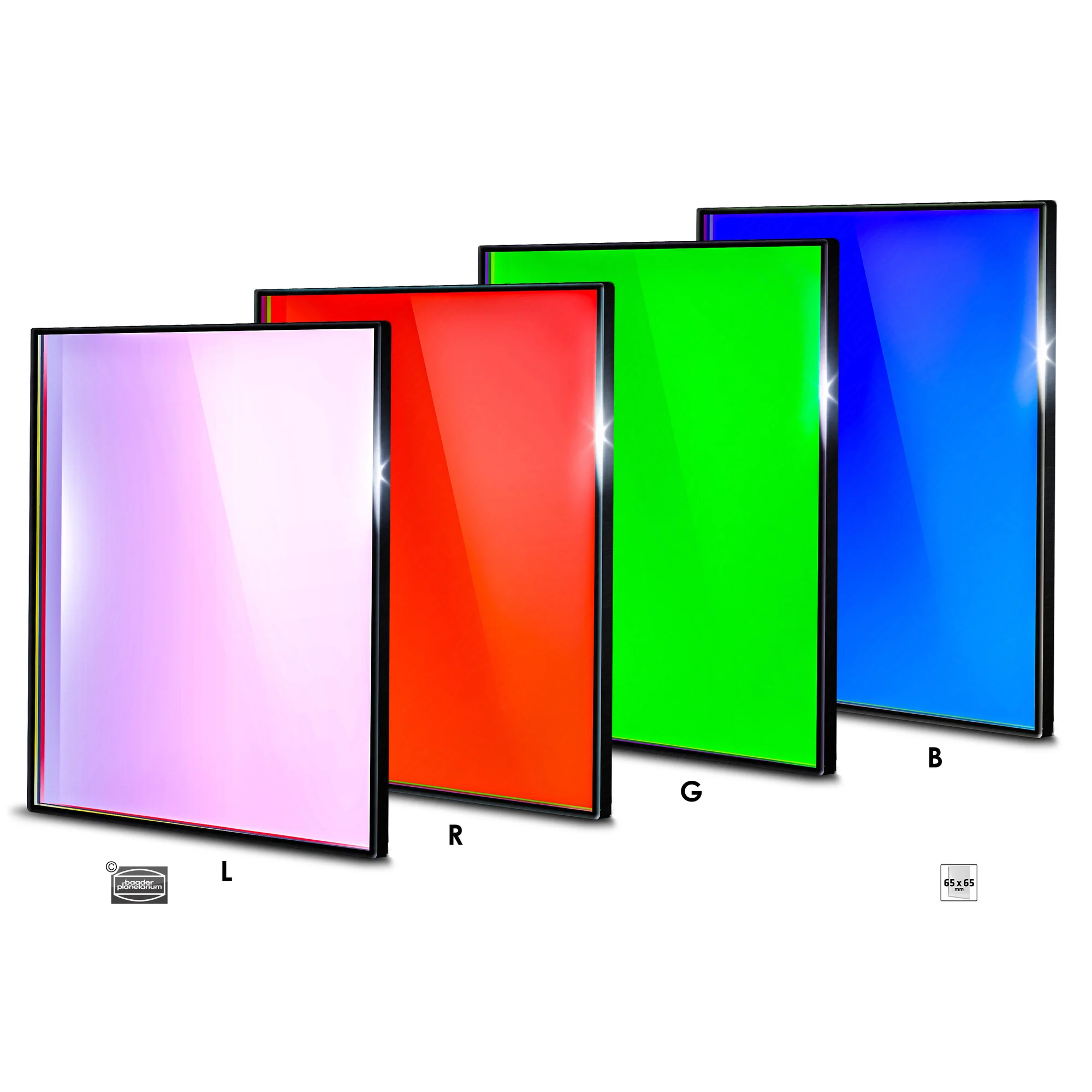 Filtre  LRGB CMOS 65x65mm