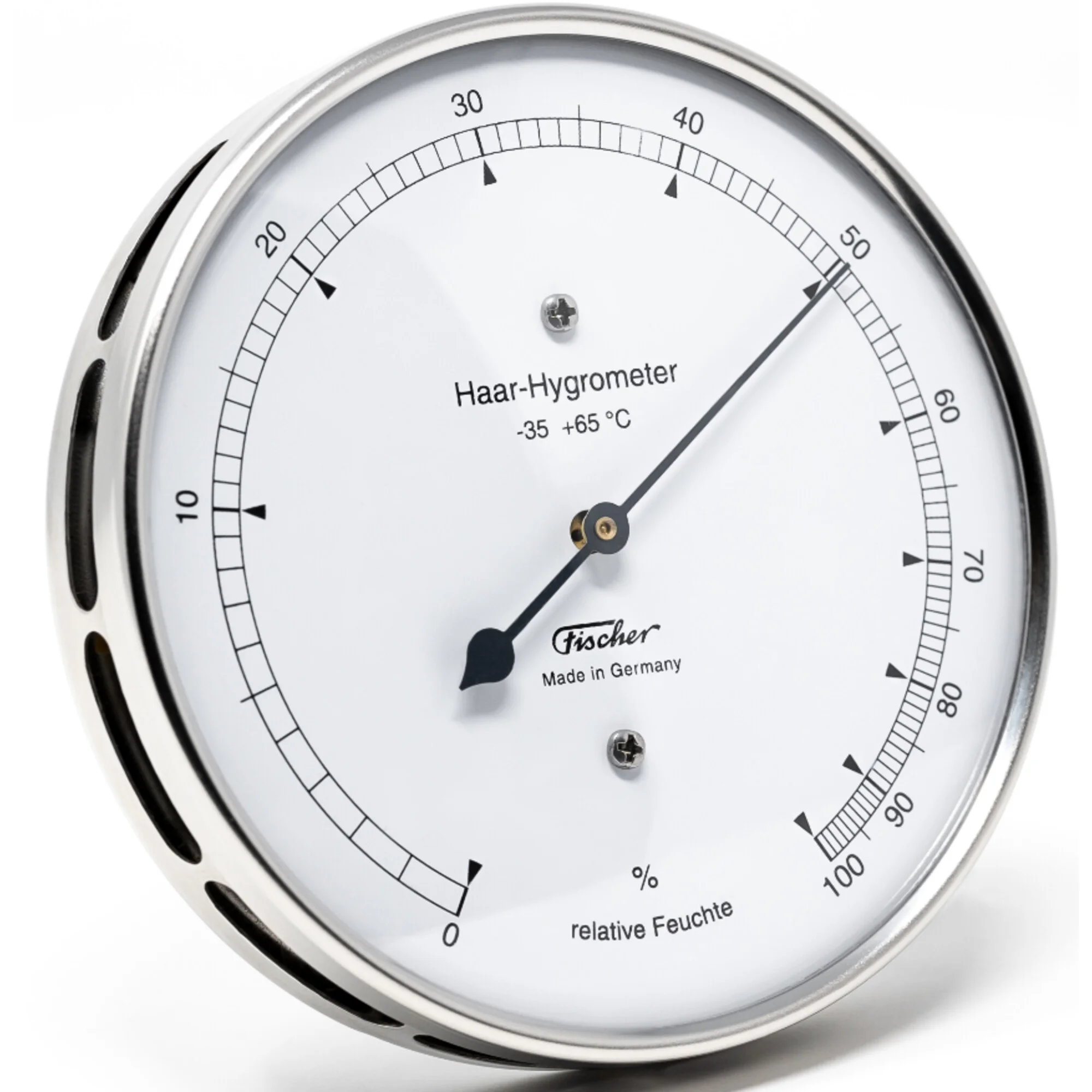 Station météo  Hygromètre à cheveux Acier inoxydable