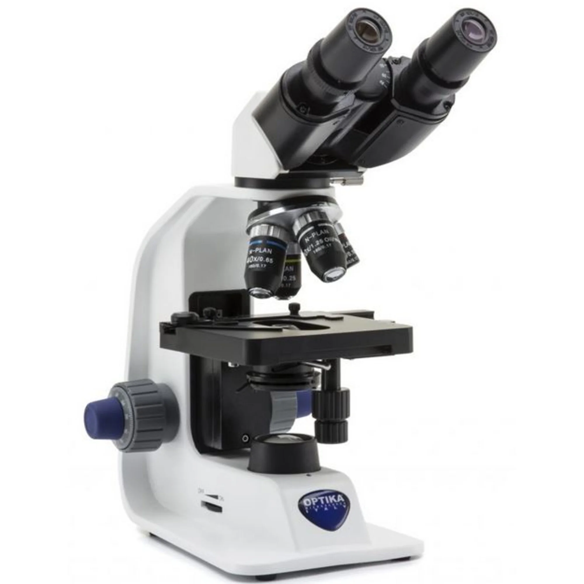 Microscope  B-159R-PL  binoculaire, plan, batterie, 1000x