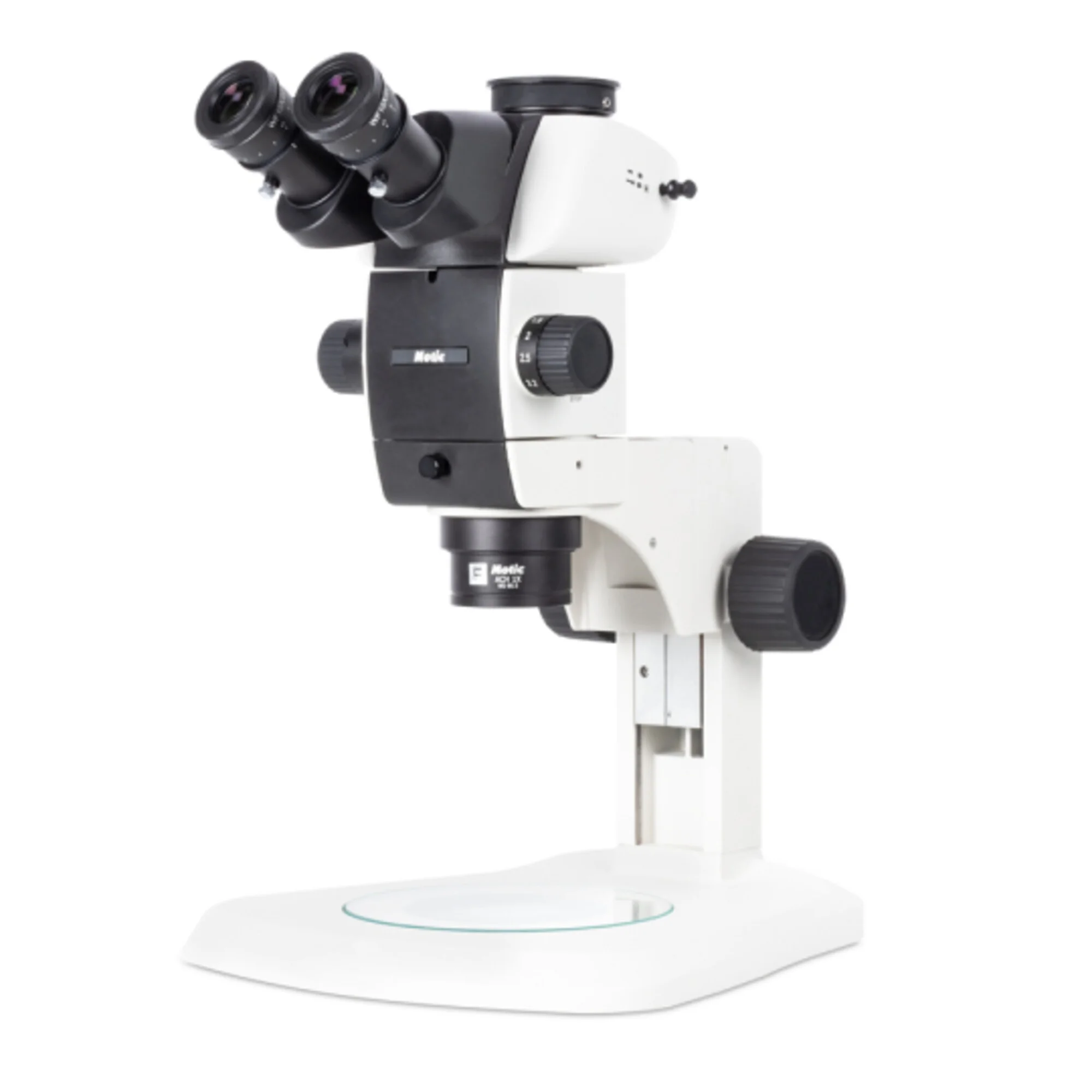 Microscope stéréo zoom SM7TR-P A1X, trino, 8-56X, wd 90 mm, 7:1