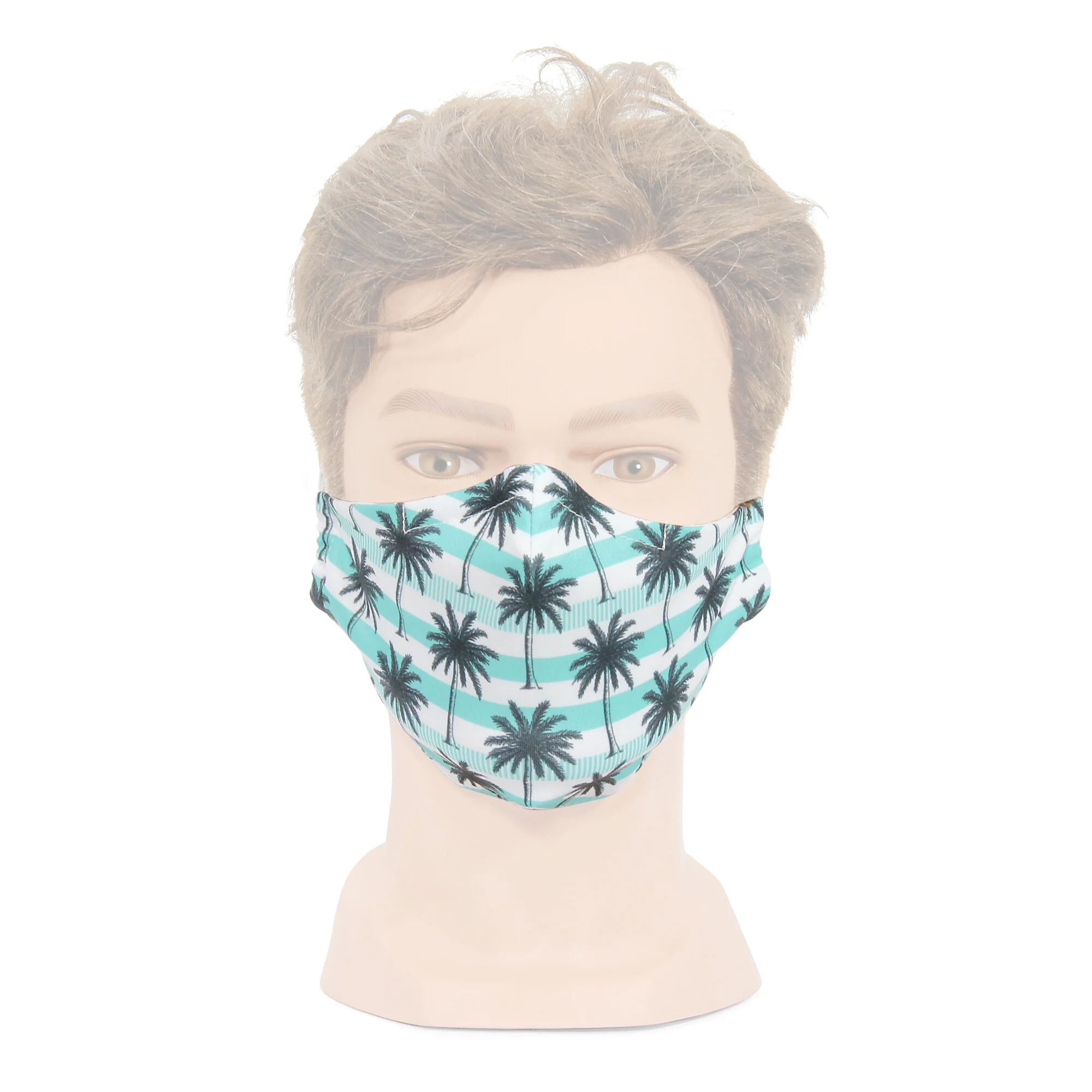 Masque facial avec motif Palmiers 5 pièces