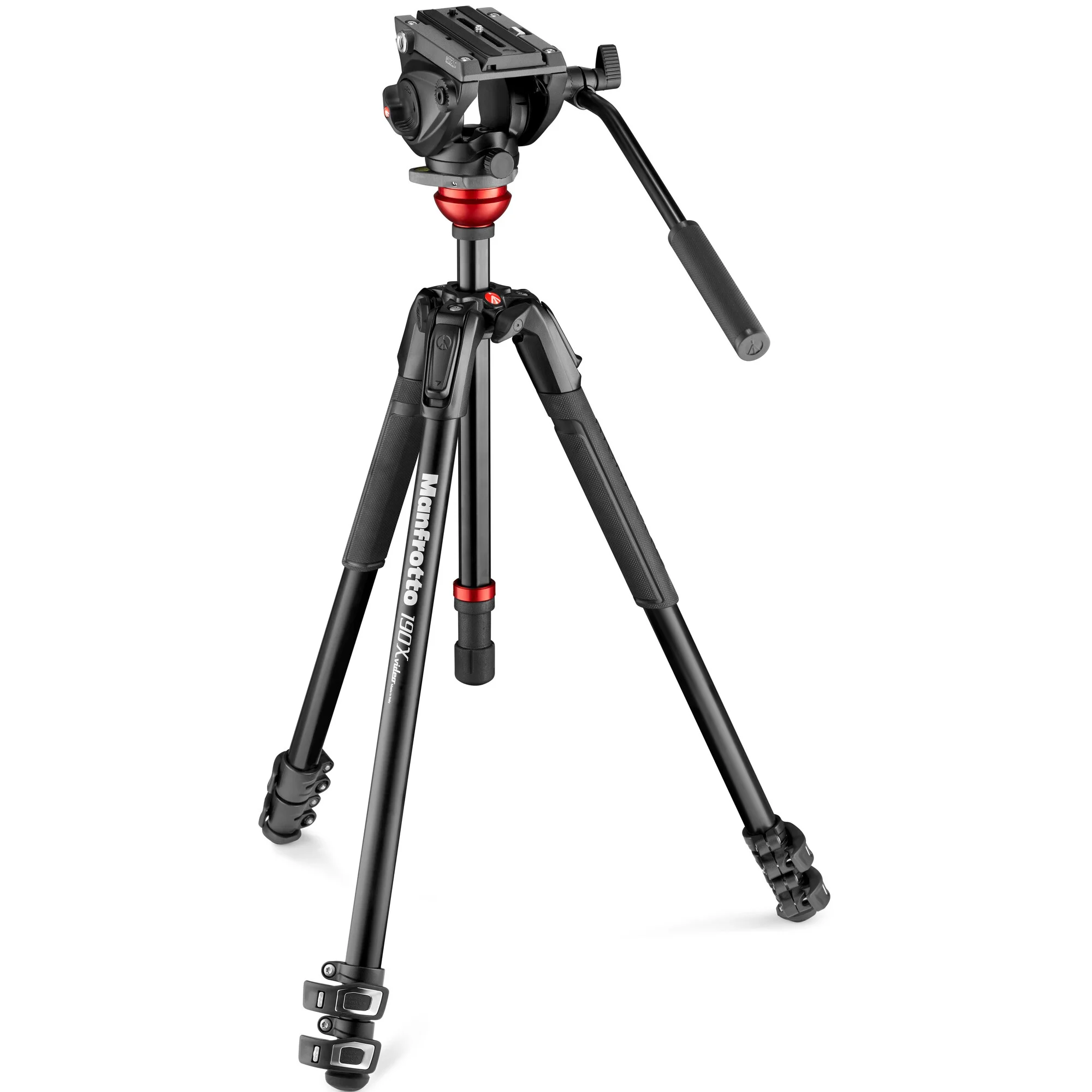Trépied en aluminium  MVH500AH,190X Alu Video Kit