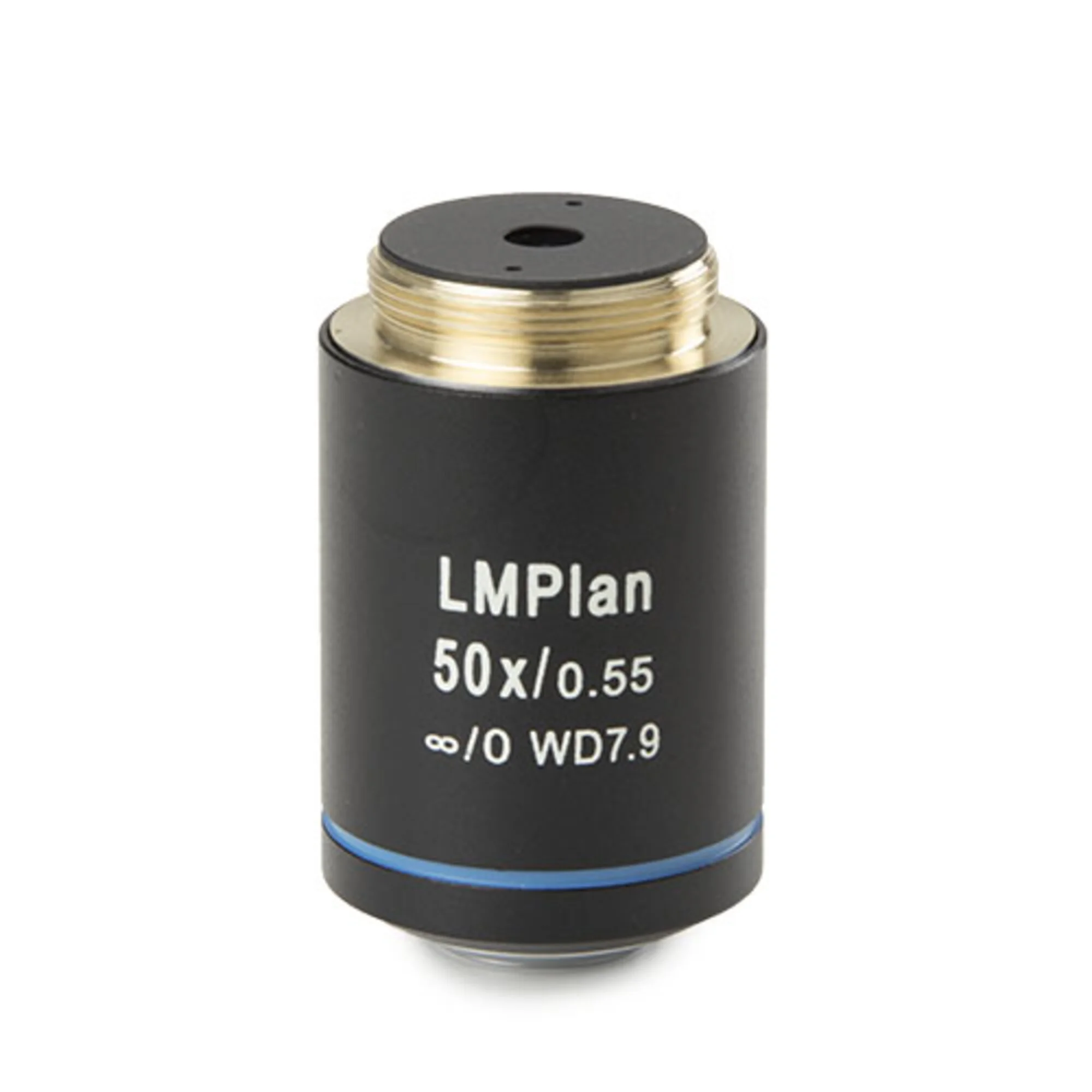 Objectif  AE.3177, 50x/0,55, w.d. 7,9 mm., PL-M IOS infinity, plan, semi, apochromatic (Oxion)