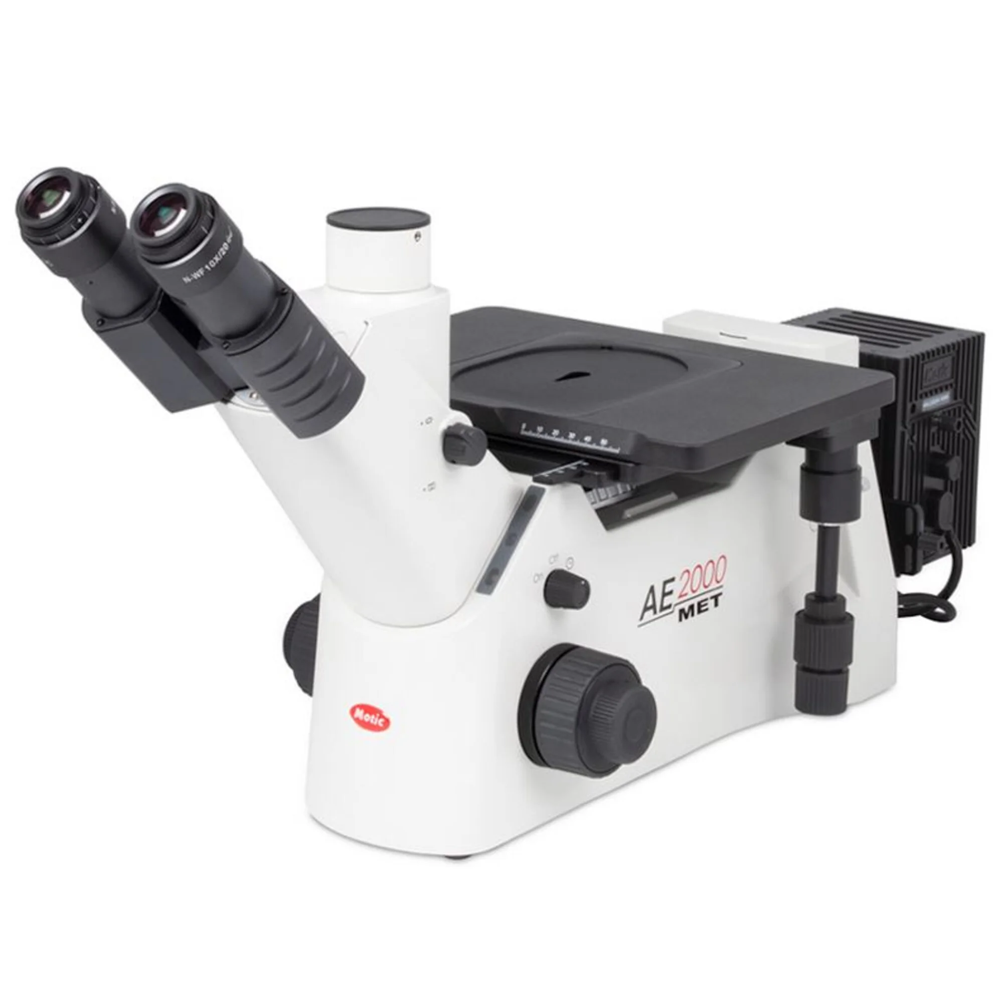 Microscope inversé  AE2000 MET trino, infinity, Hal. 100W, (sans objectifs)