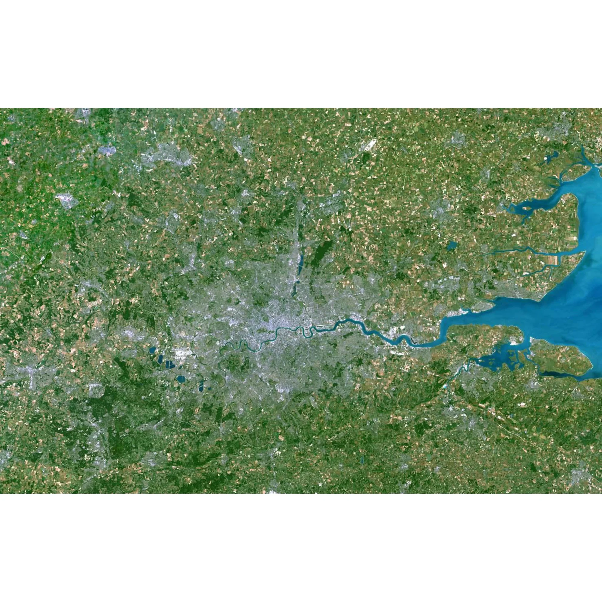 Carte Le Grand Londres