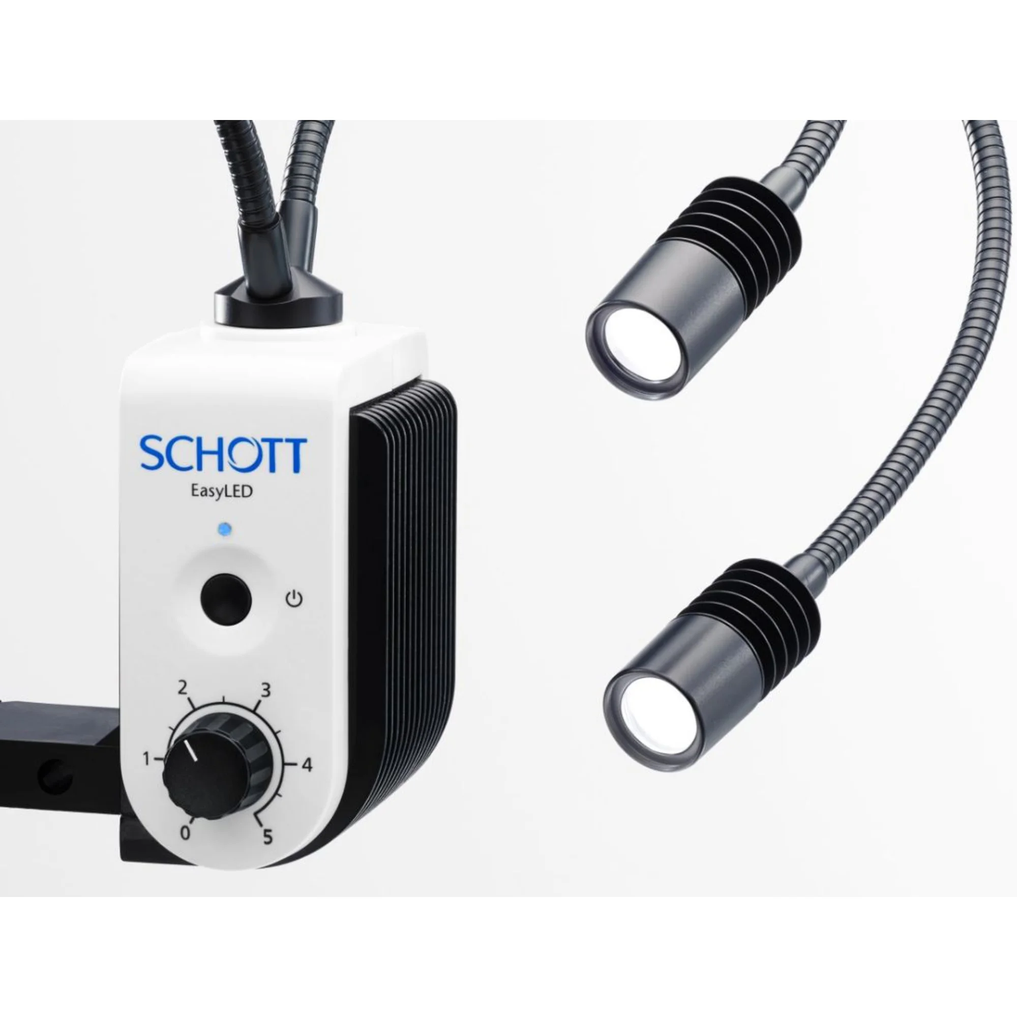 Système d'éclairage Easy LED Double Spot Plus avec alim. secteur