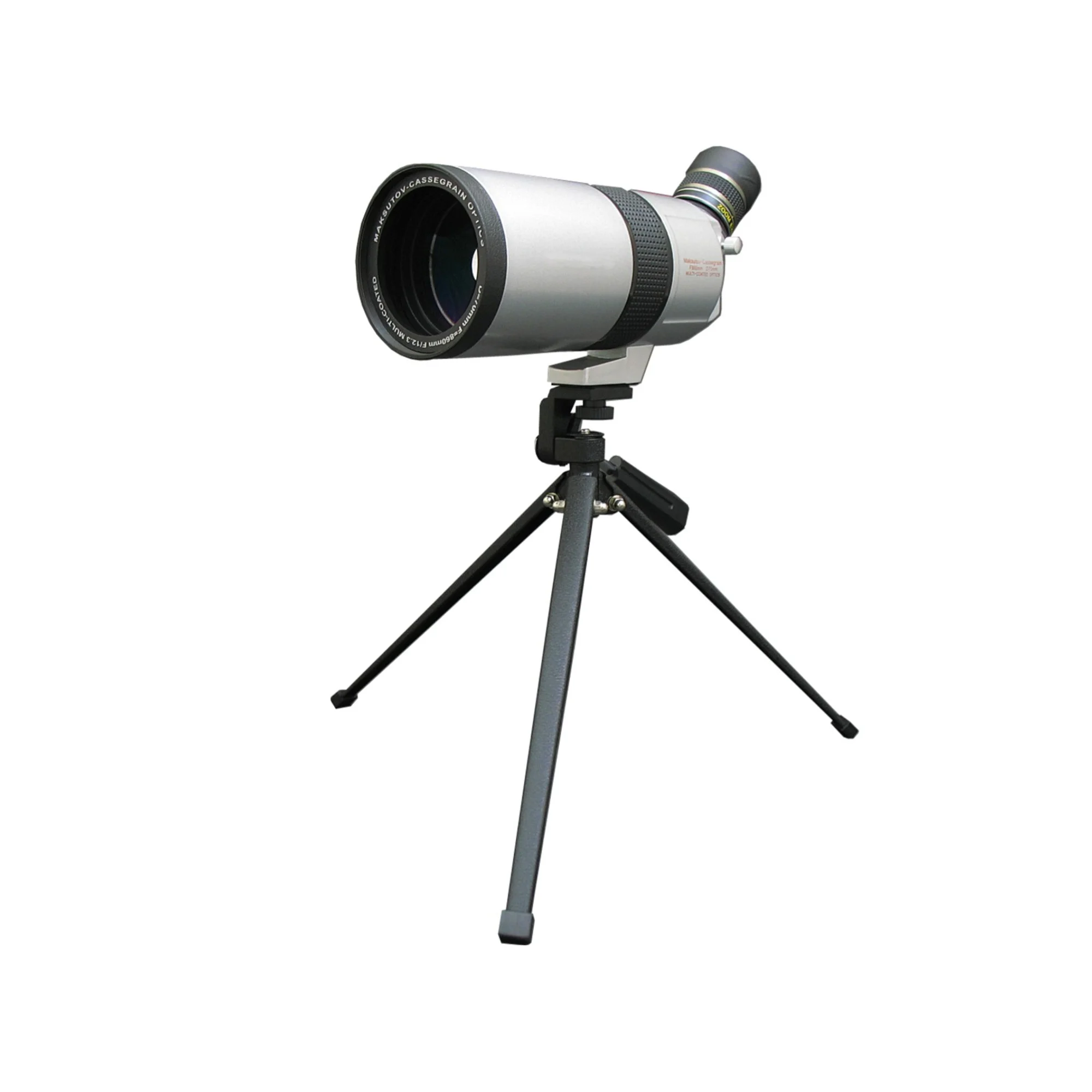 Longue-vue  lunette terrestre 38-114x70 Ultra Zoom Mak SC3 1,25" 870mm + trépied