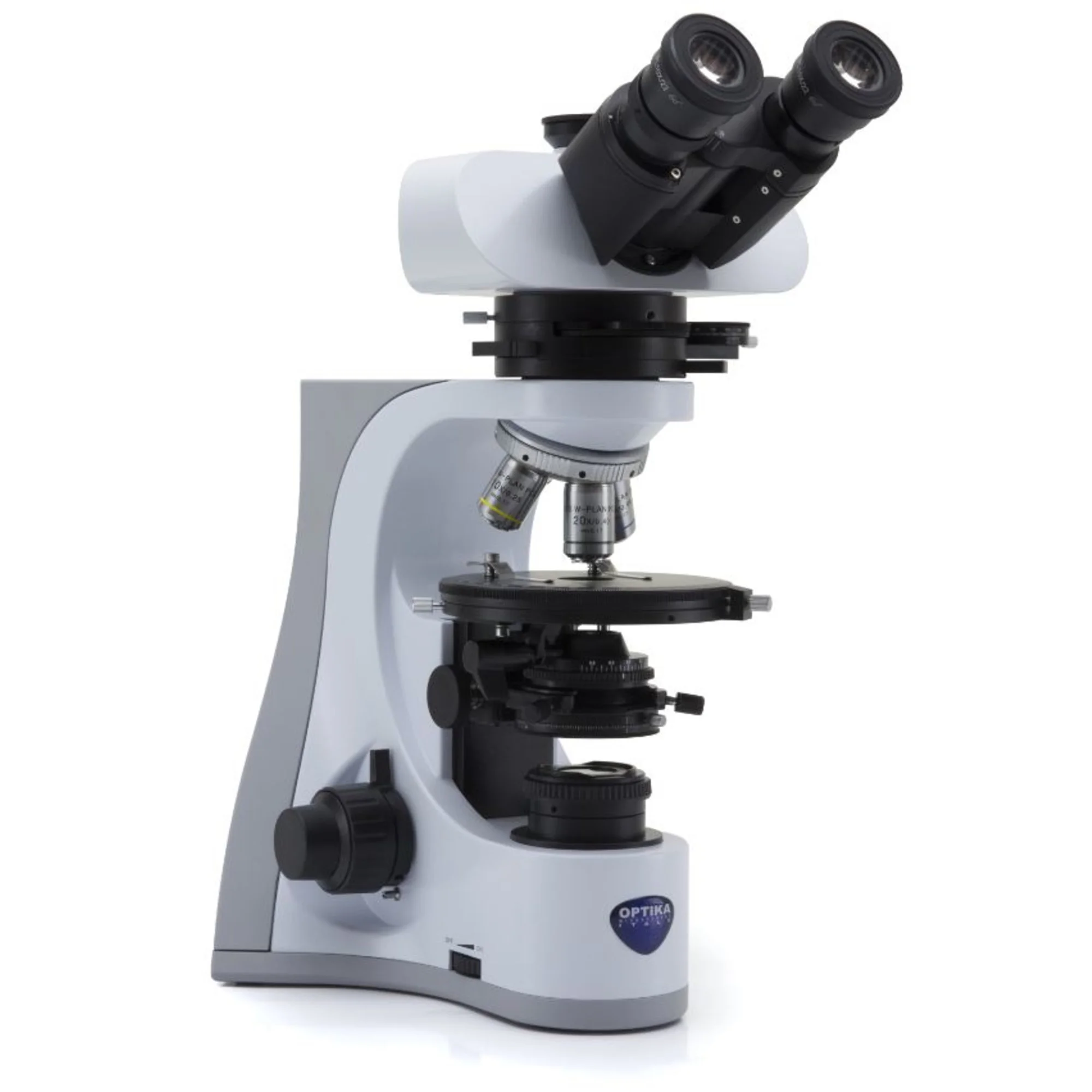Microscope  B-510POL, polarisation, transmitted, trino, IOS W-PLAN POL, 40x-400x, EU