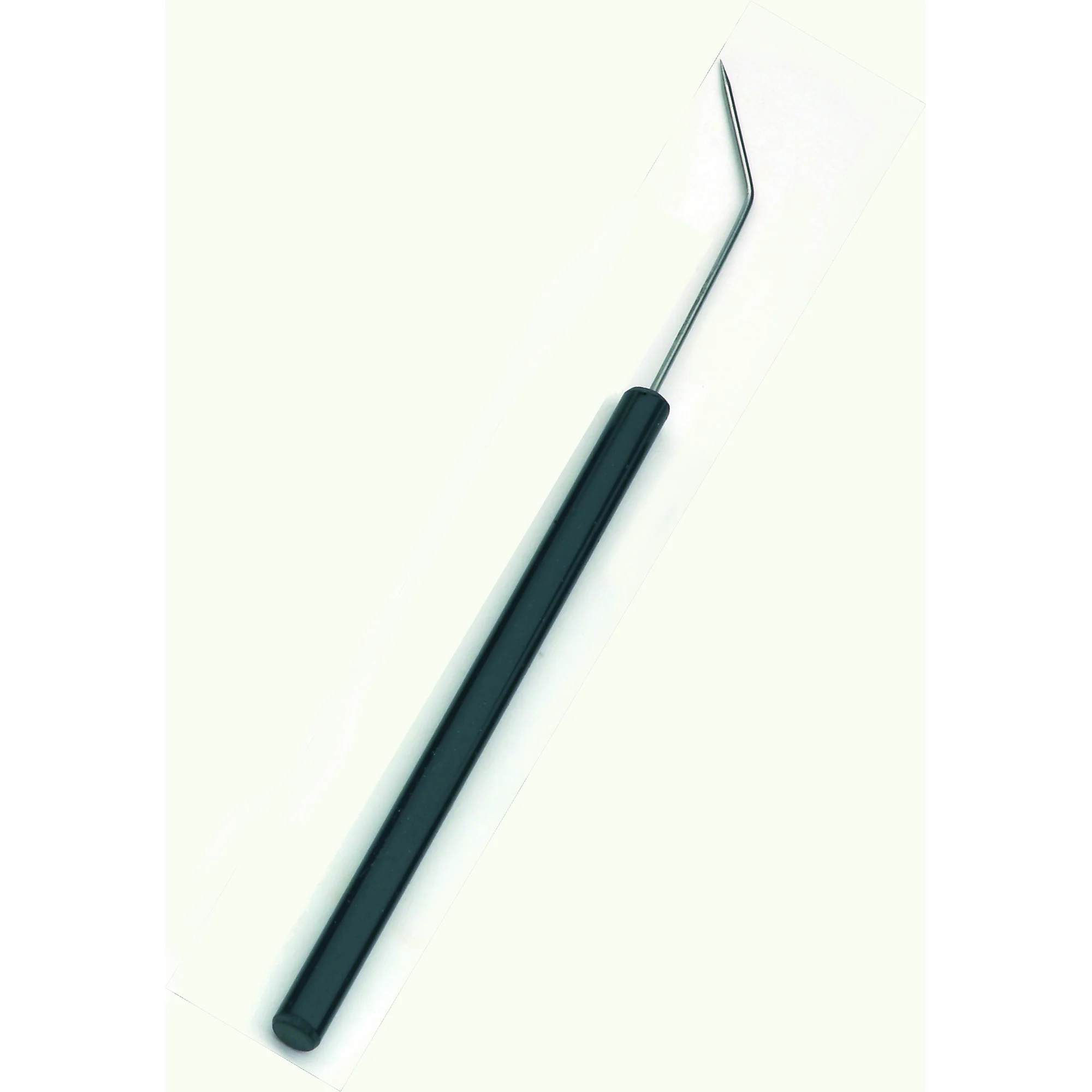 Aiguille de préparation, courbé, pointu, prise de matière plastique