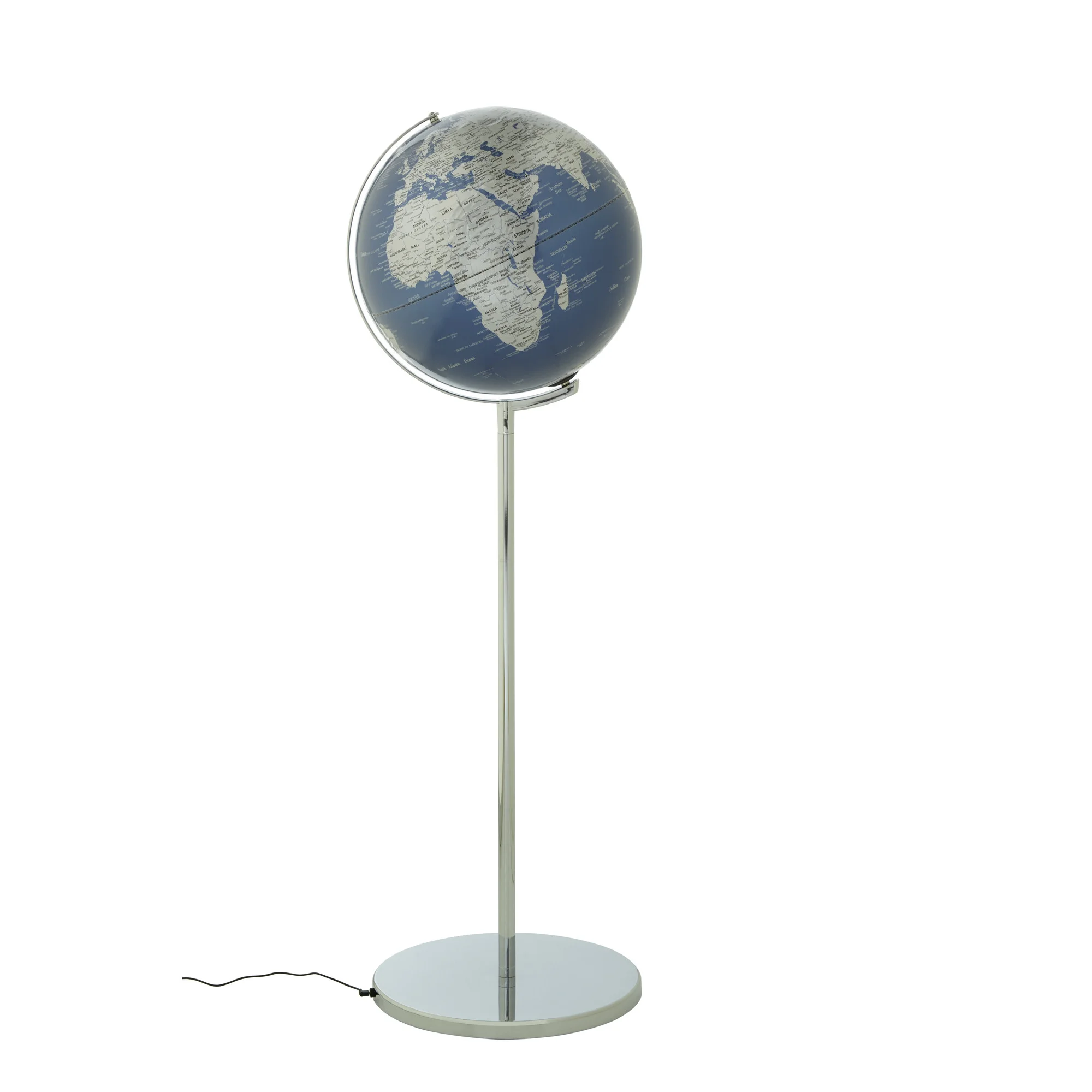 Globe sur pied  Sojus Blue 43cm