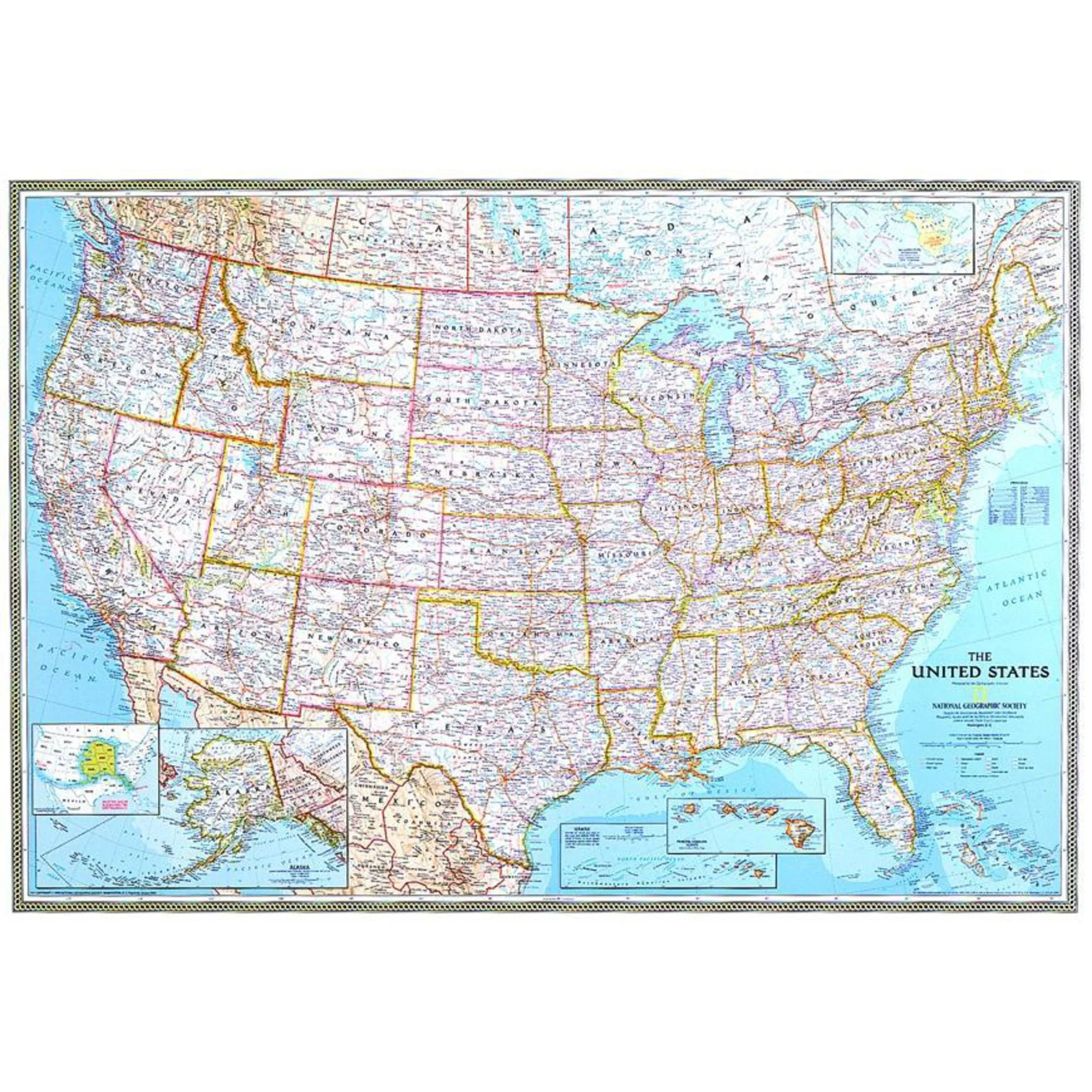Les USA la carte stratifie politiquement, grandement