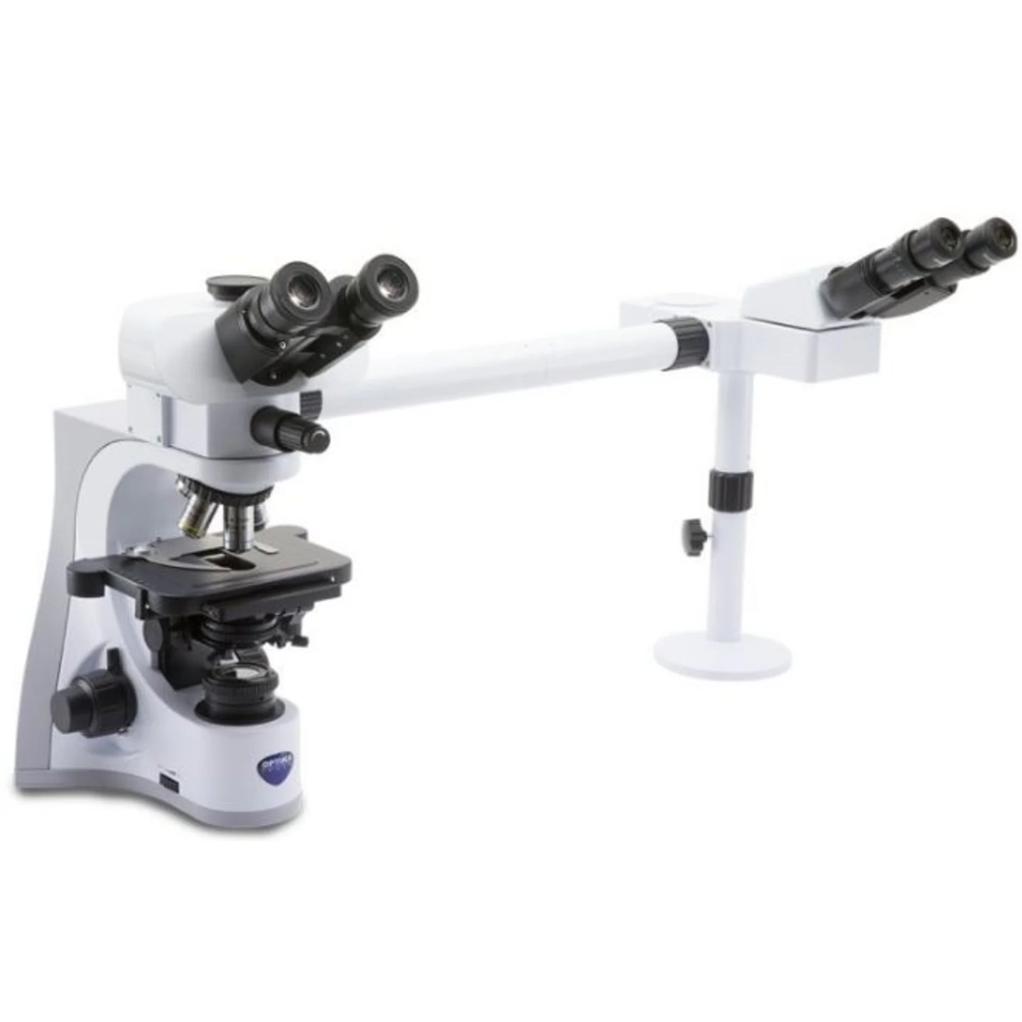 Microscope  B-510-2, diskussion, trino, 2-head, IOS W-PLAN, 40x-1000x, EU