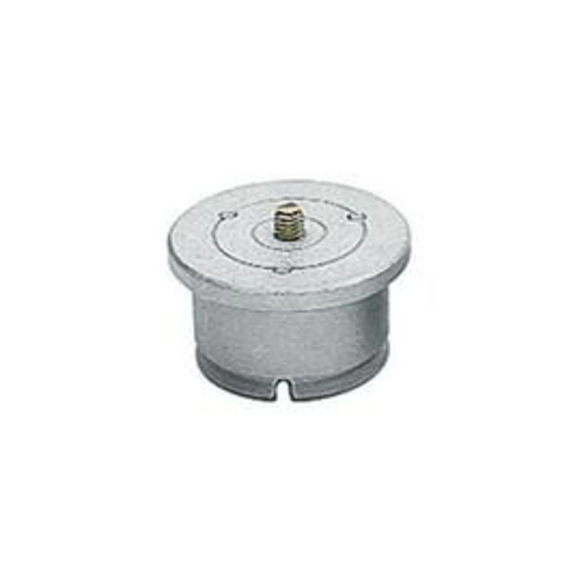 Platine photo 1/4'' + 3/8'', 42 mm