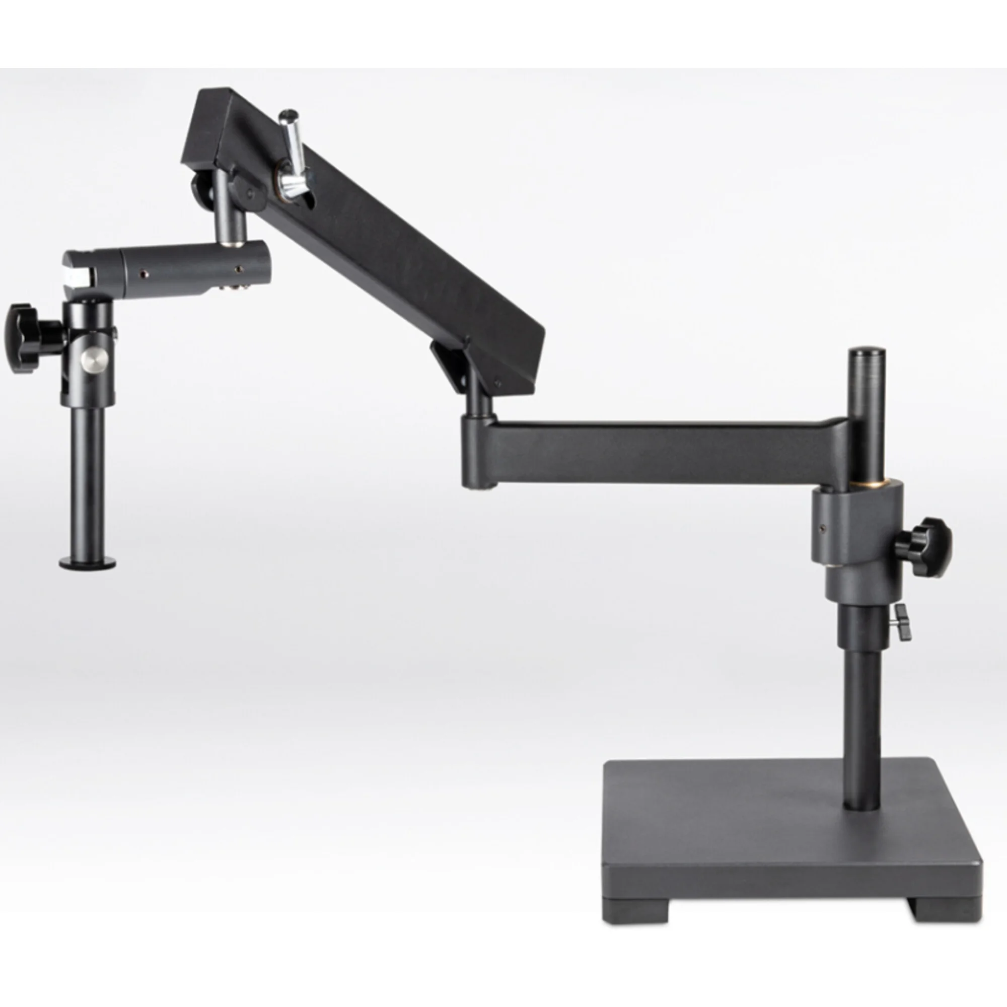 Statif industriel  Trépied à bras flexible (avec plaque de base), colonne de 600 mm
