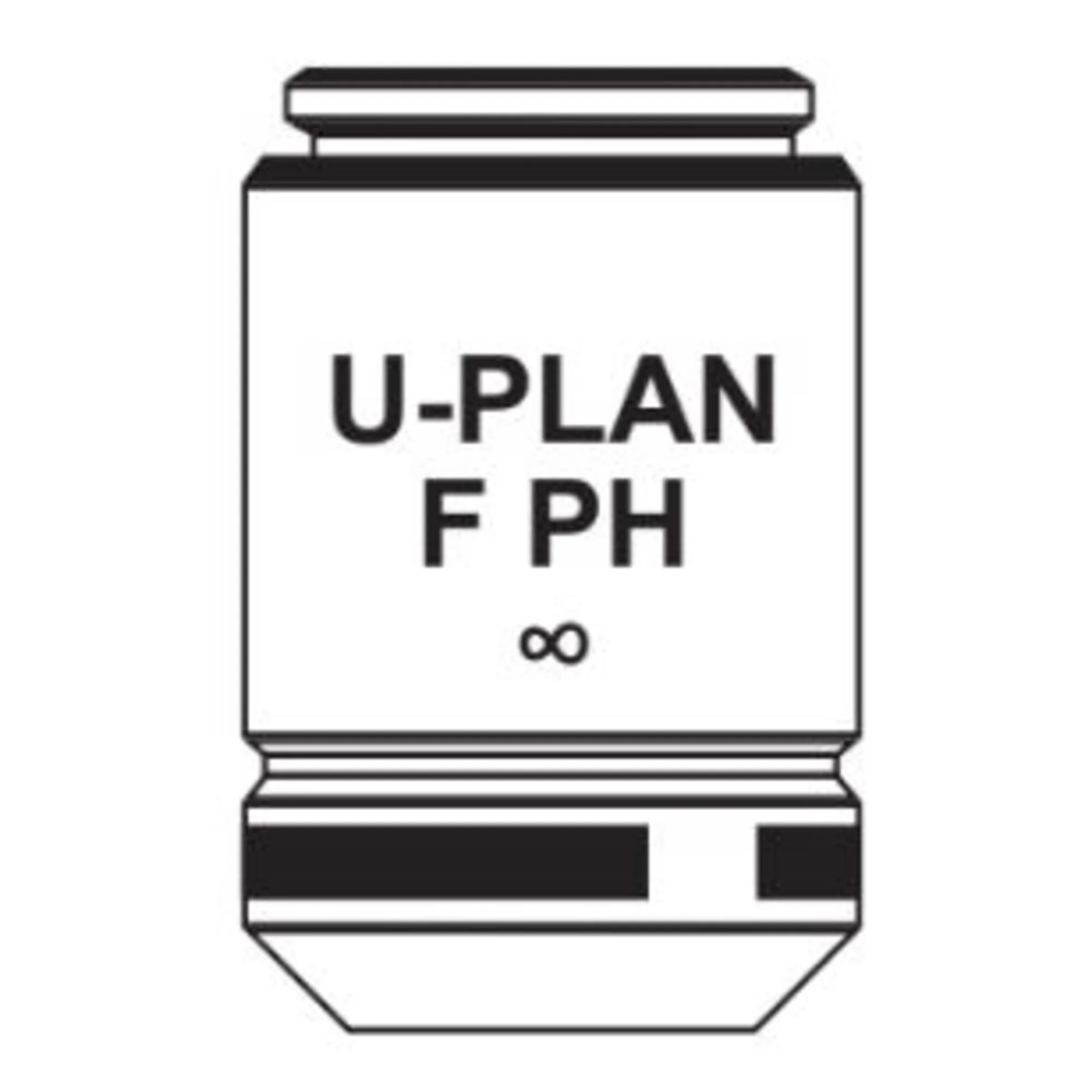 Objectif  IOS U-Plan F (Semi-Apo) PH 20x/0,45, M-1322