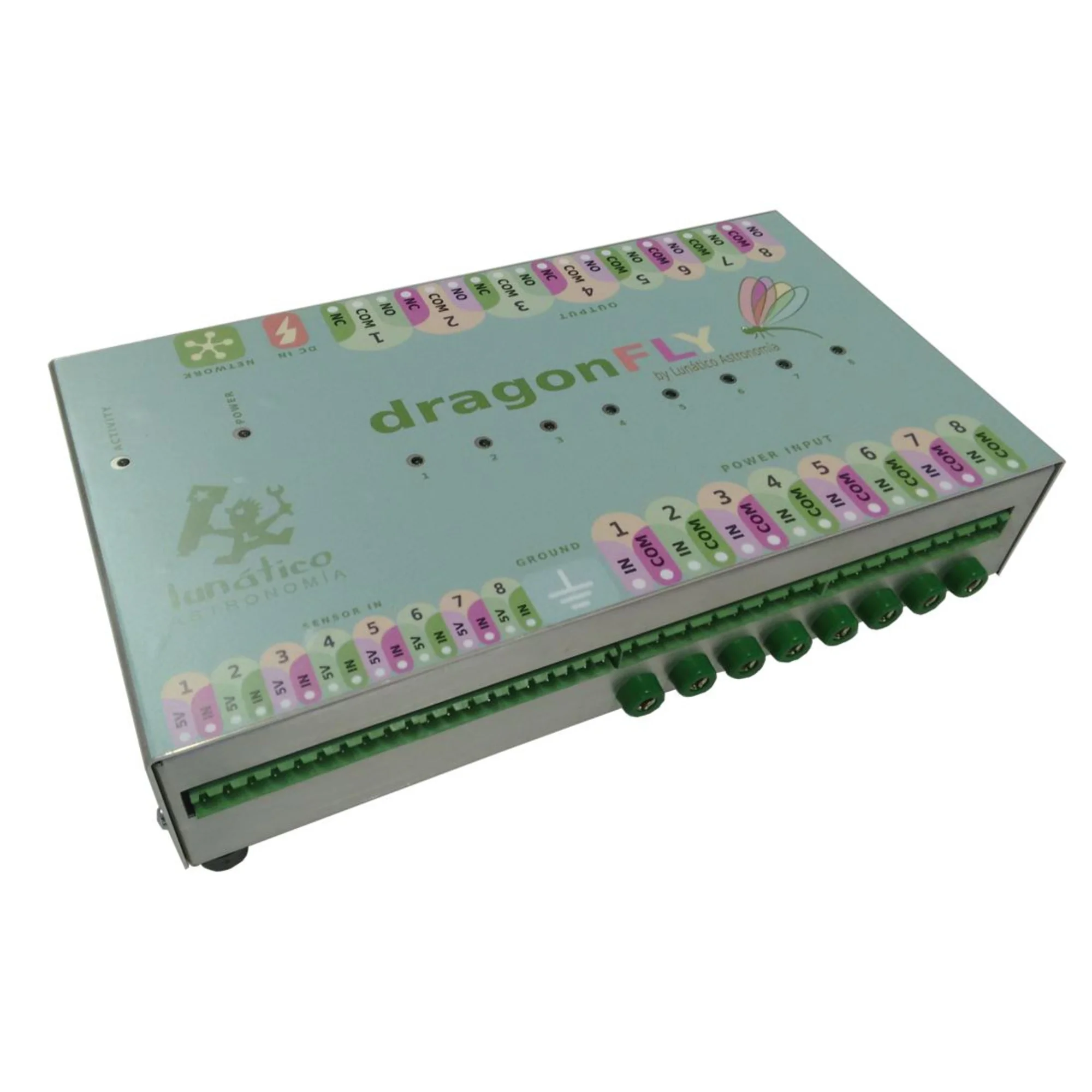 Commande à distance pour observatoire Dragonfly