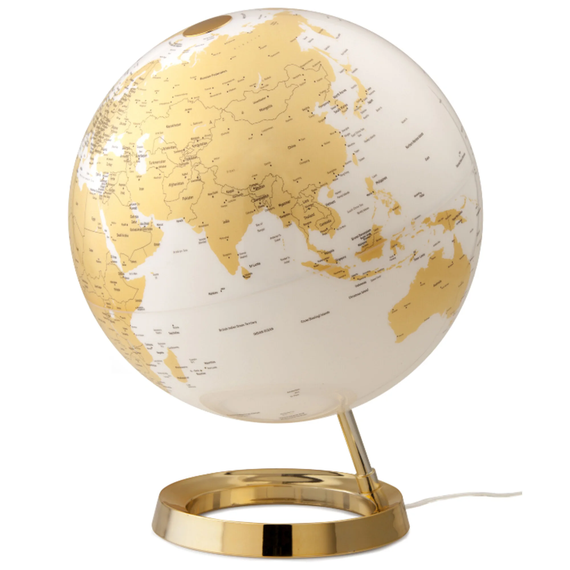 Globe  Light&Colour Metal Gold 30cm