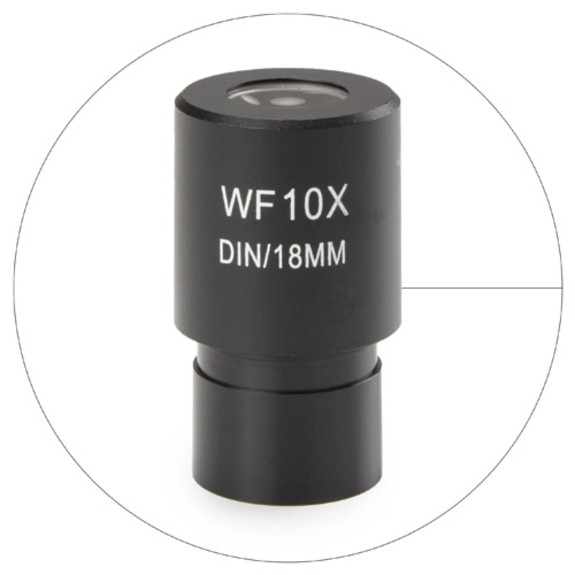 Oculaire HWF 10x / 18 mm, avec pointeur, EC.6010-P (EcoBlue)